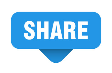 share sticker. share sign on transparent background