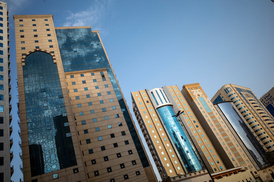 Hotels and offices in the Rawdah area, Mecca, Saudi Arabia