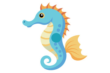 Fototapeta premium Cute cartoon dragon vector illustration shows a fairytale reptile with wings