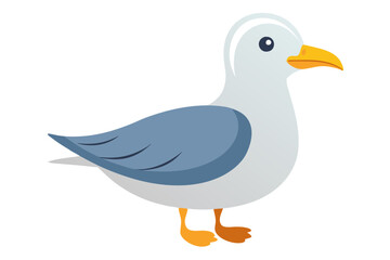 vector illustration of a cartoon animation of sea