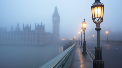 Obraz premium London fog.