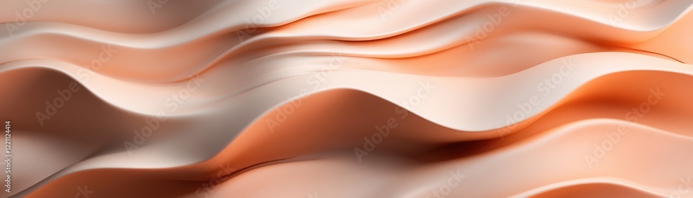 Poster bright and dynamic abstract design showcases rippling heat waves in hues of orange, red, and yellow.