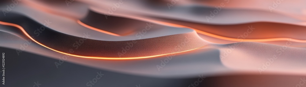 Poster an abstract backdrop features layers of rippling heat waves in warm tones of orange, red, and yellow