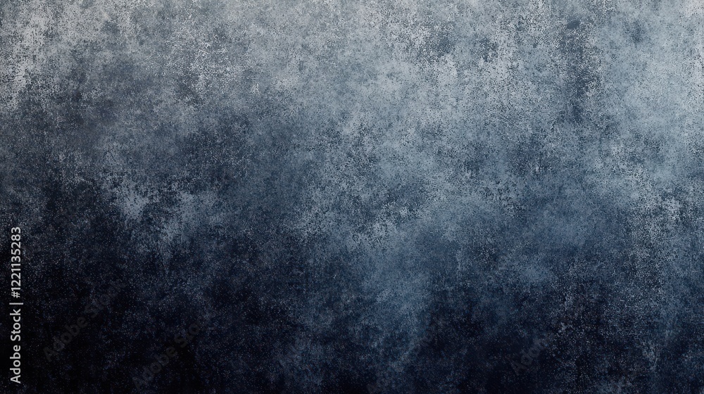 Poster a grainy gradient background in black, gray, and white with a dark grain texture, creating a retro a