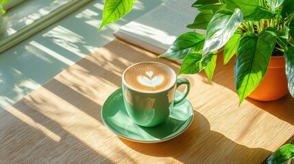 Mindful journaling in a sunlit urban park lifestyle image relaxing environment calm viewpoint for stress relief and self-reflection