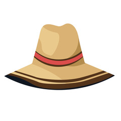 Fedora hat vector illustration, fedora hat clipart, isolated on white background