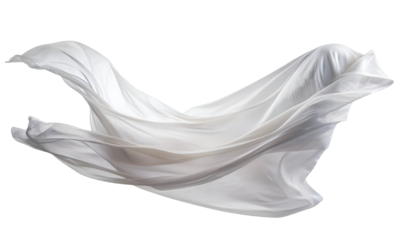 cut fabrics, transparent background, photo editing