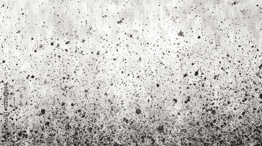 Poster A gray grainy gradient background featuring black and white monochrome tones with an abstract noise texture.