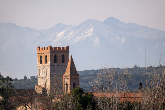 church in the mountains Espira de l'agly