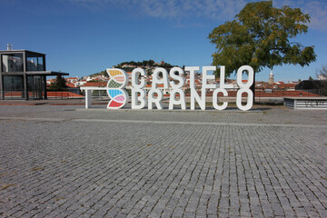 Castelo Branco, Beira Baixa, Portugal, October 25, 2021, Views from Castelo Branco