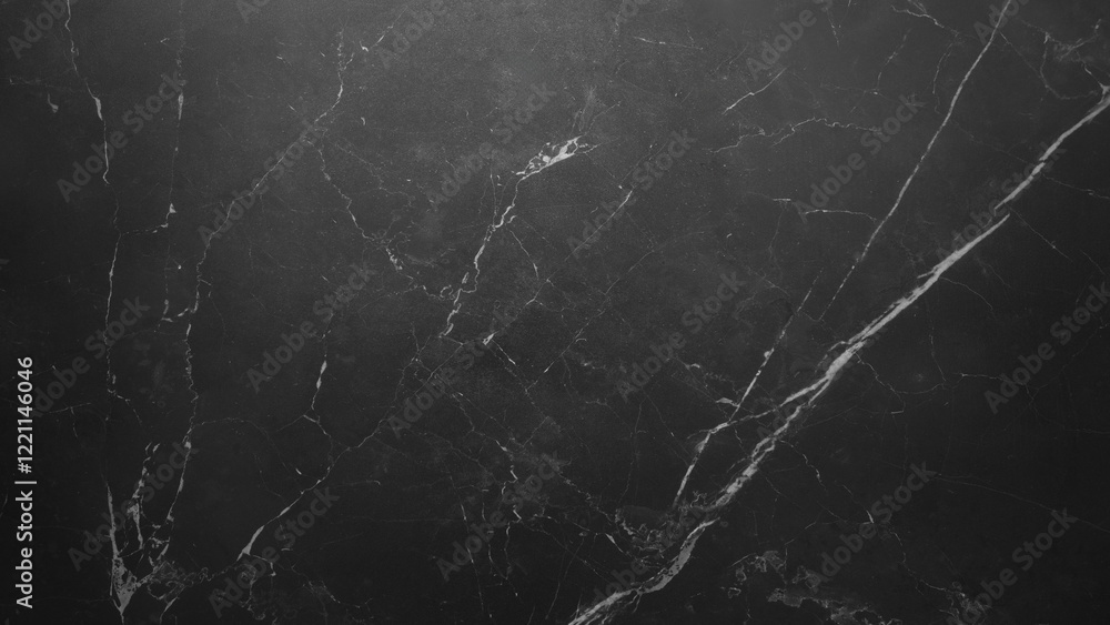 Poster a black and white photo of a stone wall with a greyish tint. the wall is covered in cracks and has a