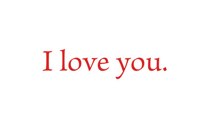 Inspirational words. I love you