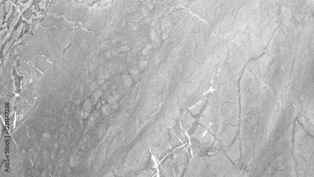 Poster background of a stone wall with a gray and white pattern. the wall looks like it is made of marble a