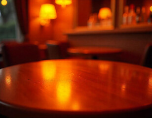 Obraz premium table with a candle