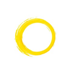 yellow circle