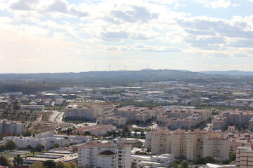 Fototapeta premium Castelo Branco, Beira Baixa, Portugal, October 25, 2021, Views from Castelo Branco