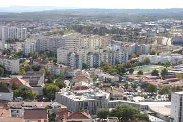 Obraz premium Castelo Branco, Beira Baixa, Portugal, October 25, 2021, Views from Castelo Branco