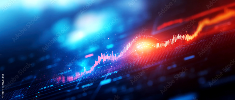 Poster data analysis survey trends digital environment infographic visualization technology insights modern