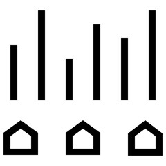 Obraz premium Edit Levels Outline