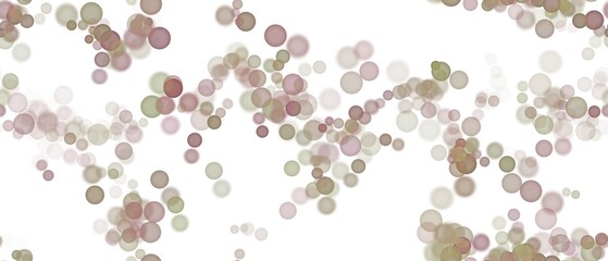 Seamless abstract pattern. Simple background with pink, brown, beige, white, green. Digital brush strokes,  dots, circles. Design for textile fabrics, wrapping paper, background, wallpaper, cover.