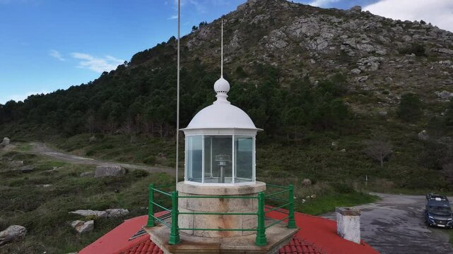 Faro de Monte Louro en Muros A Coru&ntilde;a, Galicia