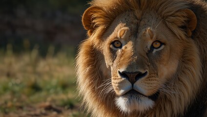 Fototapeta premium portrait of a lion
