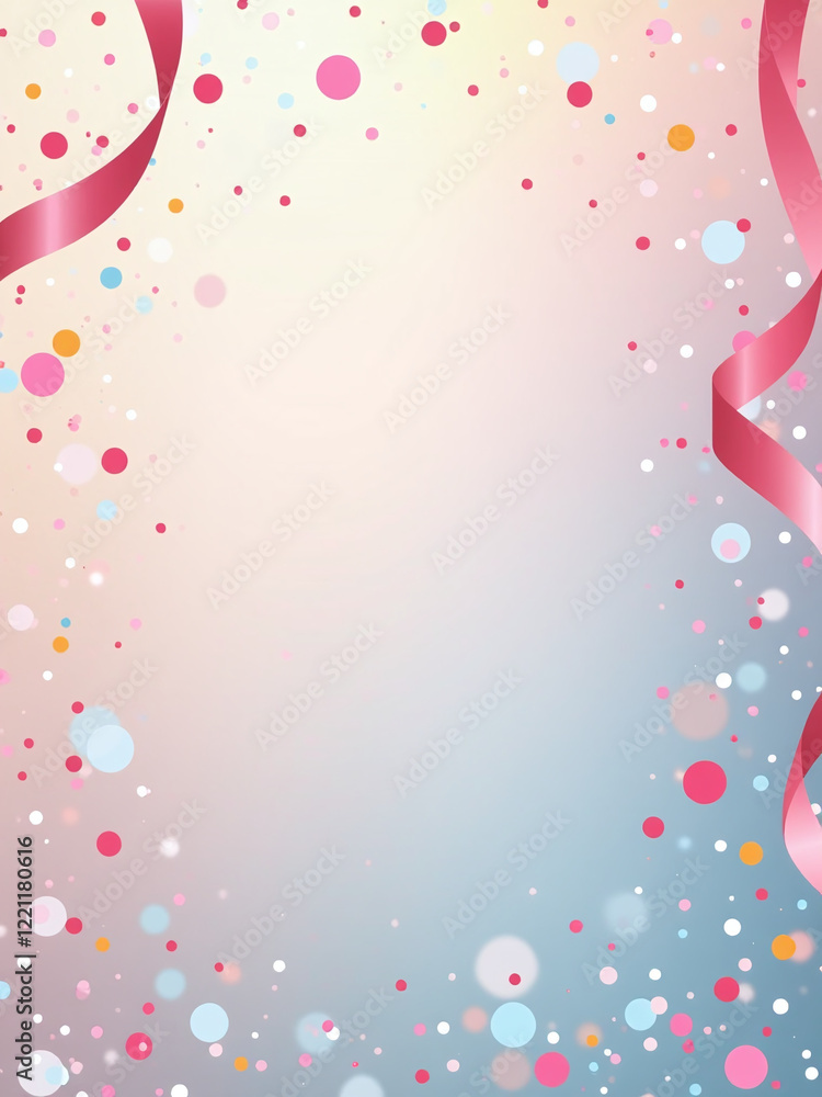 Aufkleber Transparent Header With A Background Image Of Confetti And Garlands Adds A Celebratory Touch To Any Digital Design Project Easily. 00002