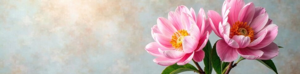 Fototapeta premium Delicate watercolor peony flowers in a vase , watercolor art, flowers, blooming