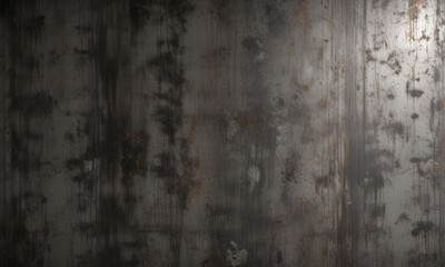 Fototapeta premium Distressed industrial texture with metallic grunge effects, dark atmosphere, gritty realism