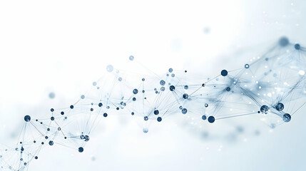 Abstract Network Connections, Digital Technology Background