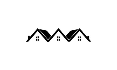 real estate house logo vector