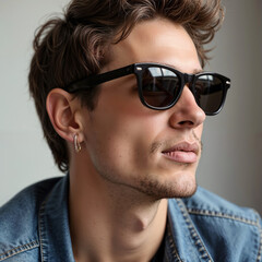 portrait of a man in sunglasses