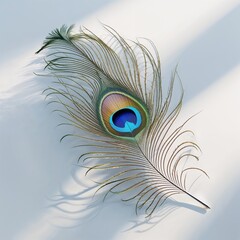 Obraz premium peacock feather