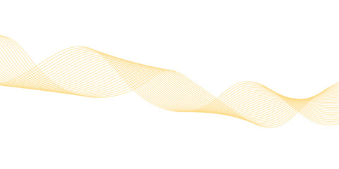 Abstract wave element for design. Digital frequency track equalizer. Stylized line art background.