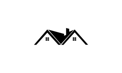 real estate house logo vector