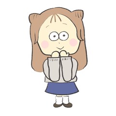 cat ears hair girl illustration (猫耳ヘアの女の子のイラスト)