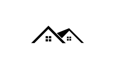 real estate house logo vector