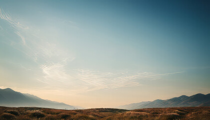 Obraz premium Rustic beige wall with wooden floor and soft light