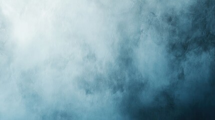 Fototapeta premium A light blue and gray grainy, noisy gradient background with a smooth, textured appearance.