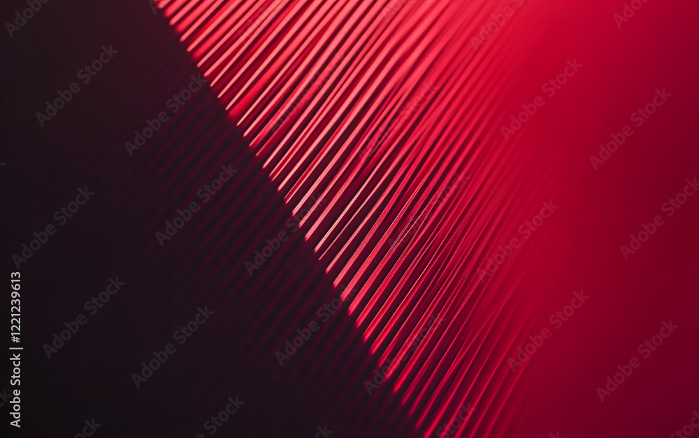 Poster red gradient light effect background, black and red color scheme
