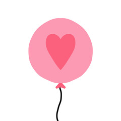 heart shaped balloons