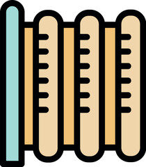 Modern electric heater ensuring warmth and comfort, perfect for creating a cozy atmosphere in home interiors