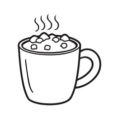 Girl and Groovy: Bold and Easy Coloring Page, Line art, Balck and white Image, Drawing, cold coffee Coloring page