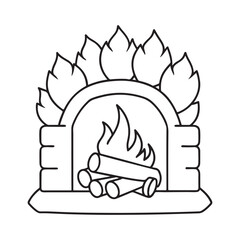 Girl and Groovy: Bold and Easy Coloring Page, Line art, Balck and white Image, Drawing, flame Coloring page