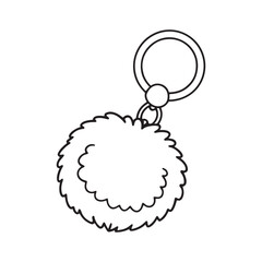 Girl and Groovy: Bold and Easy Coloring Page, Line art, Balck and white Image, Drawing, Coloring page