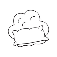 Girl and Groovy: Bold and Easy Coloring Page, Line art, Balck and white Image, Drawing, Coloring page