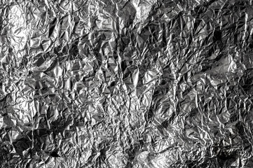 Crumpled textured background. Top view