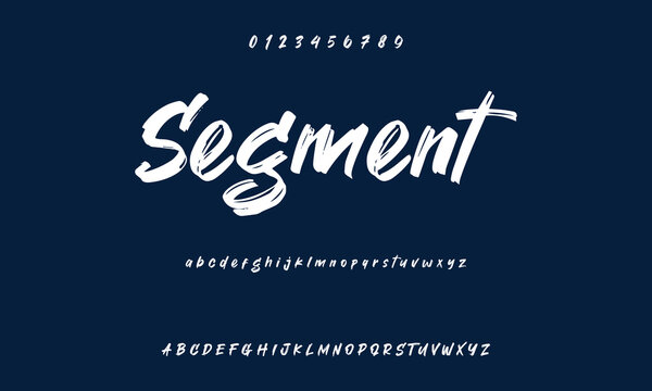 Set of Numbers 1, 2, 3, 4, 5, 6, 7, 8, 9, 0. Brush stroke, marker textured numbers. Stylish hand draw brush painted numbers set. Bold brush drawn grunge. Dirty texture vector. Rough brush strokes.