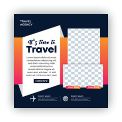 travel social media post design, travel flyer design, travel instgram post