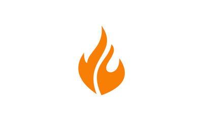 fire logo vector